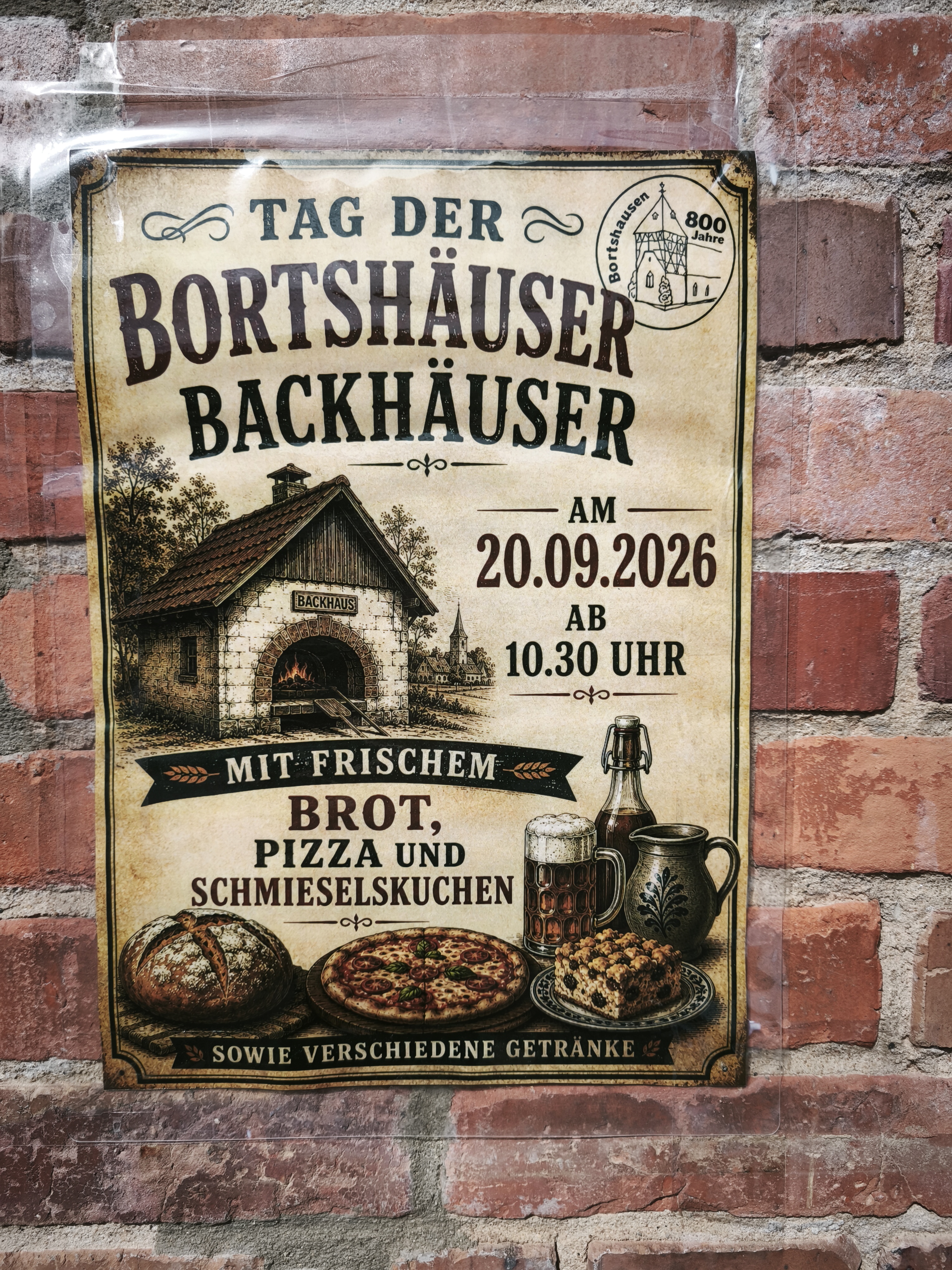 Tag der Bortshäuser Backhäuser